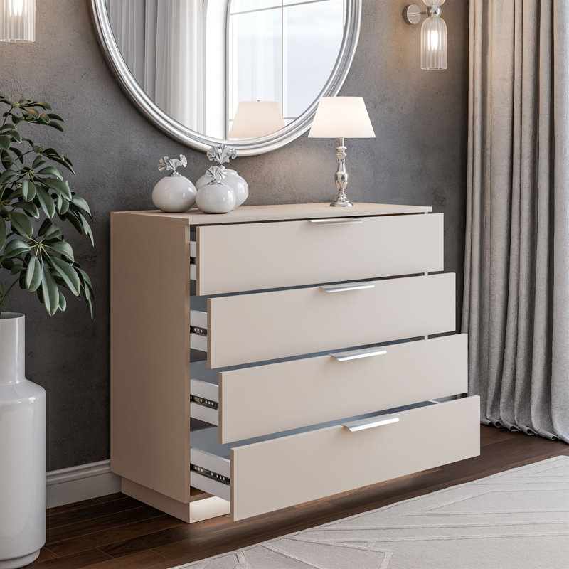 95cm Sideboard, cashmere/ silver