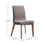 Ensemble de 2 chaises d'appoint rembourrées en tissu
