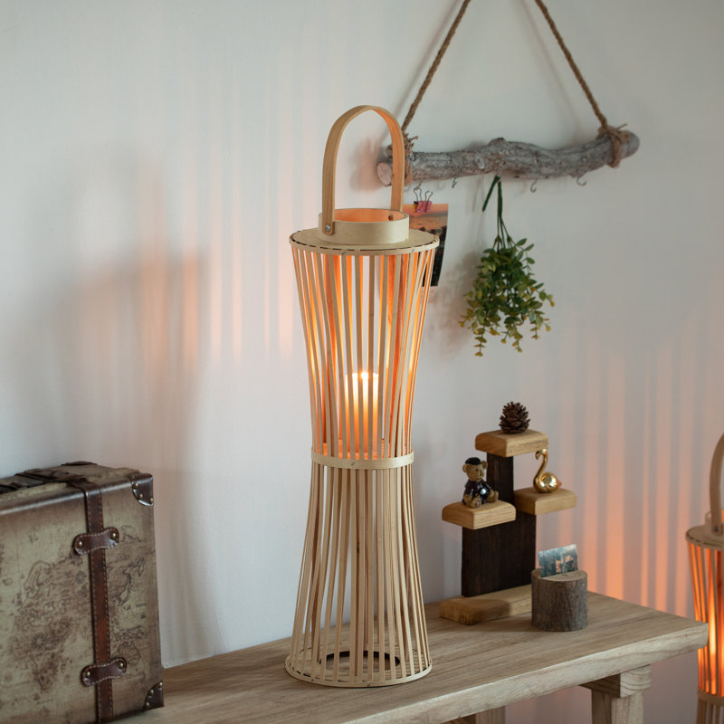 Porte-bougie Vintage, H 24,75 po x l 8 po x P 8 po
