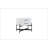 2 Drawer Nightstand - White