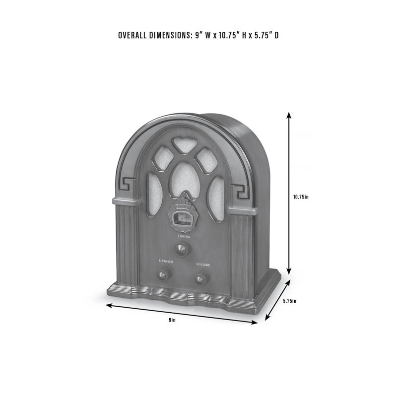 Companion Decorative Radio with Bluetooth