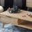 Custom-designed wooden coffee table