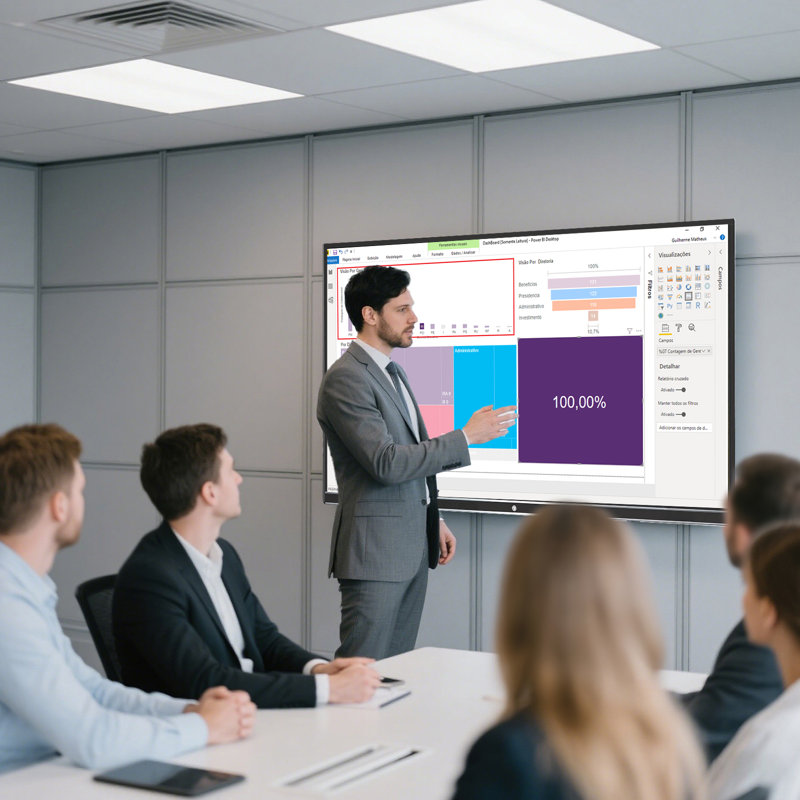 JYXCN Éducation Smart Board OK - Écran interactif avec outils pédagogiques, H 49,79 po x L 29,97 po x l 36,61 po