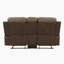 Causeuse inclinable en microfibre transitionnelle double 73 po Exzavion