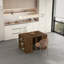 Table de salle à manger extensible pliable pour 1 à 10 personnes, console multifonctionnelle en bois extensible