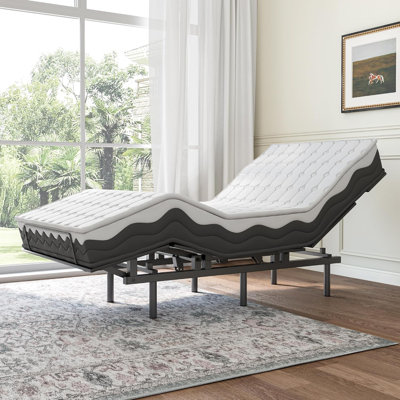 Twin Adjustable Bed Frame with Wireless Remote Control