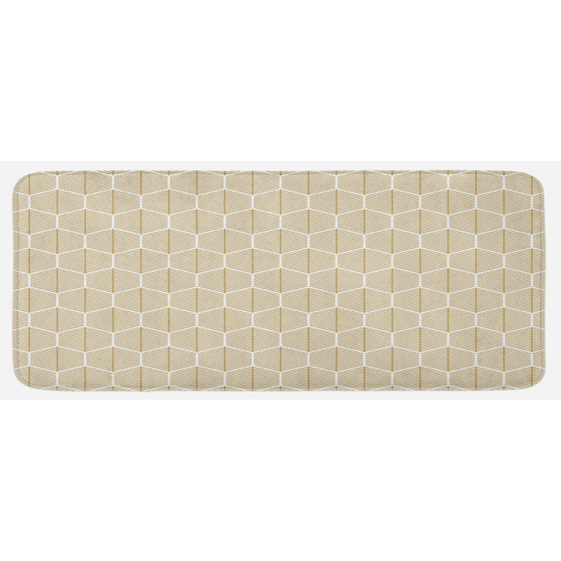 Modern & Contemporary Synthetic Kitchen Mat