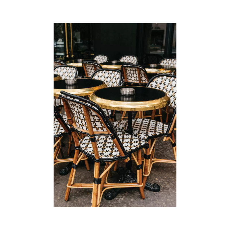 Paris Cafe VII by Bethany Young - Print on Canvas, 45.72cm H x 30.48cm W x 1.91cm D, Wrapped Canvas