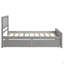 Lit plateforme simple avec deux tiroirs-124917640