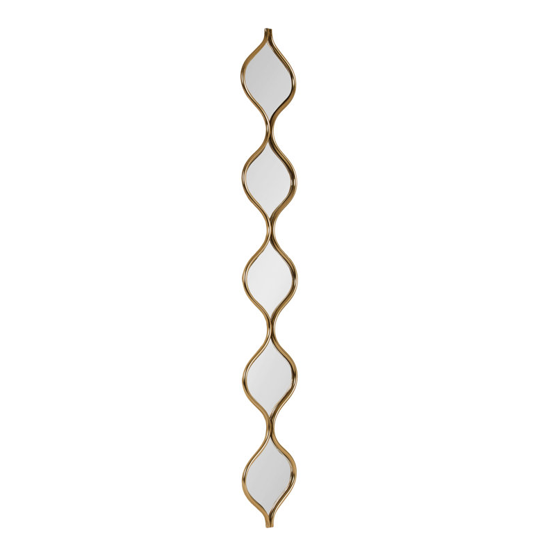 Narrow Teardrop Panel Mirror