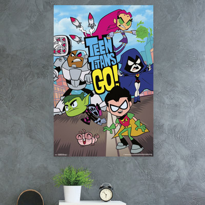 « adolescent titans go-group », impression sur papier