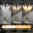 Modern Butterfly Chandelier With Led Light