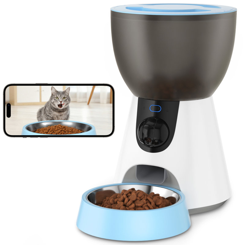 Mangeoire automatique pour chat 4L avec caméra