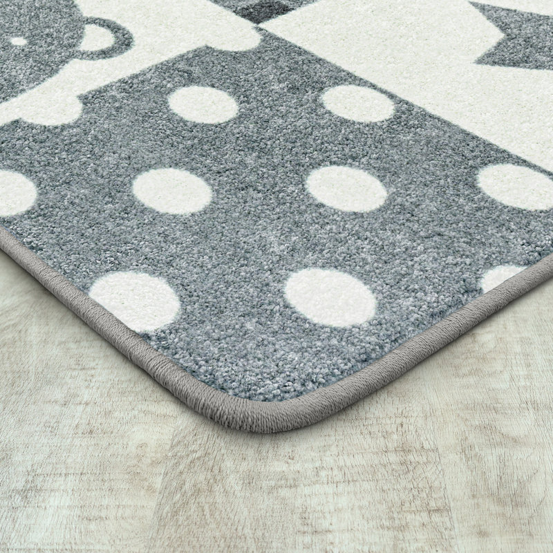 Tapis Claremont Kids, Rectangle 3 pi 10 po x 5 pi 4 po