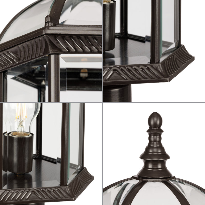 Transparent Lantern Head, Antique Bronze