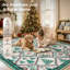 Tapis de Noël à motif marocain Laziya-1059999743