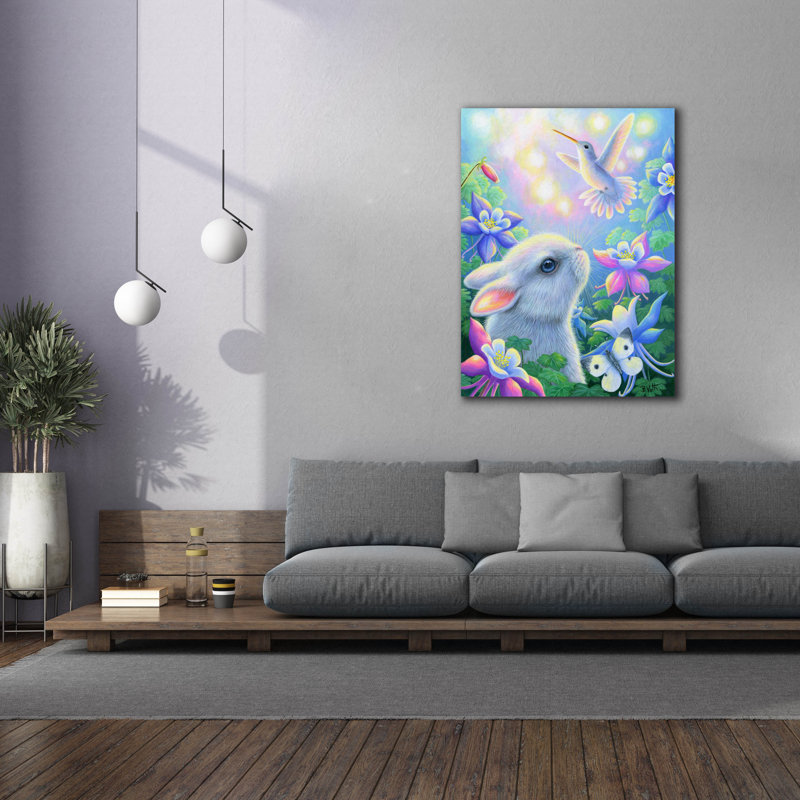 «Summer Splendor» par Bridget Voth, H 54 po x l 40 po x P 1,5 po