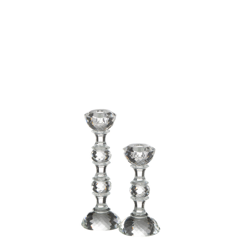 Crystal Tabletop Candlestick