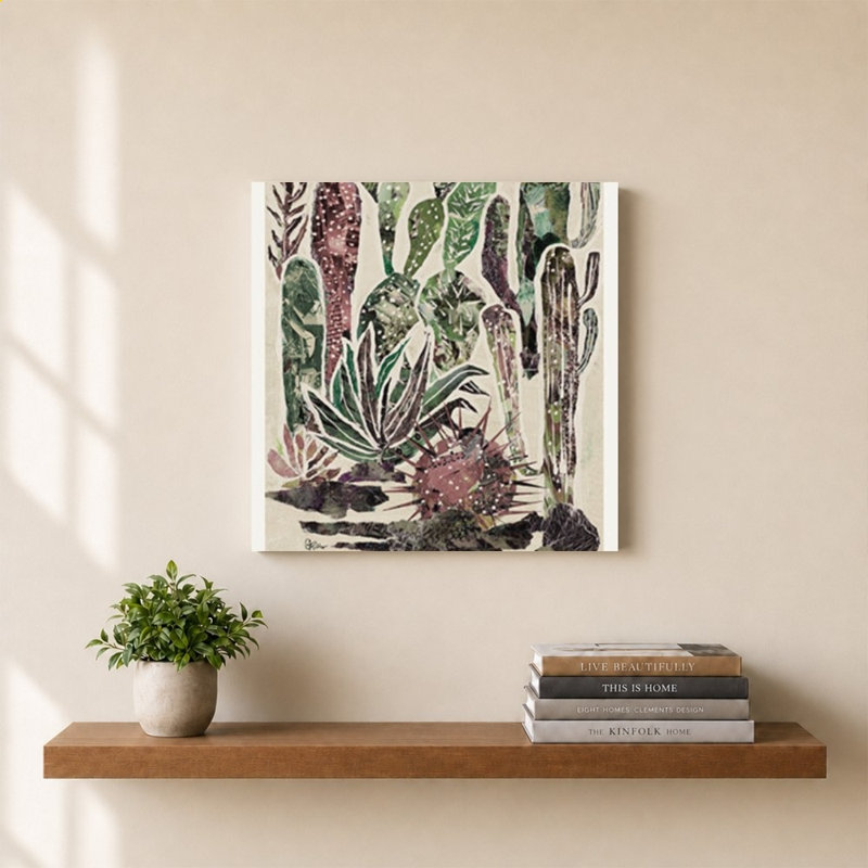 «Desert Garden II» par Gina Ritter - Impression sur toile, 30" H x 30" W