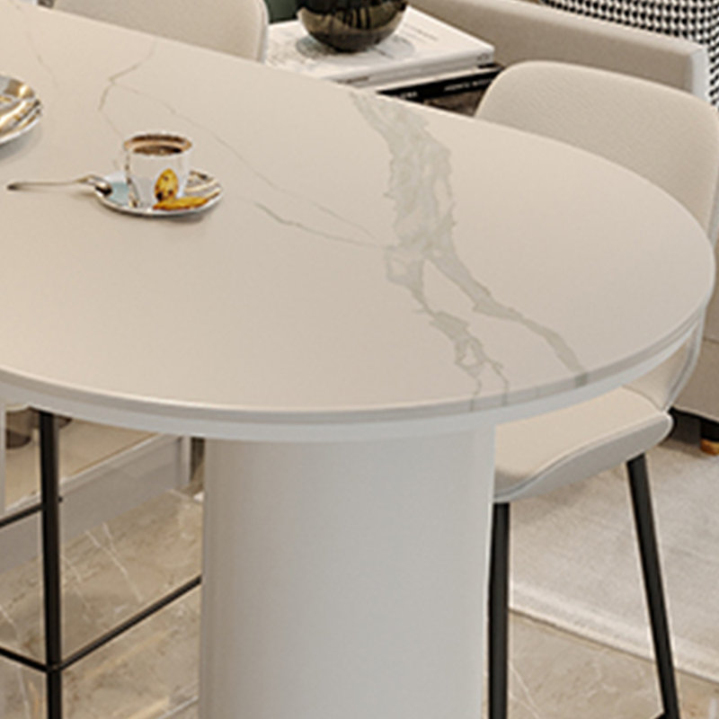 Comptoir de bar léger et luxueux, Blanc, H 39,3 po x L 62,9 po x l 21,6 po