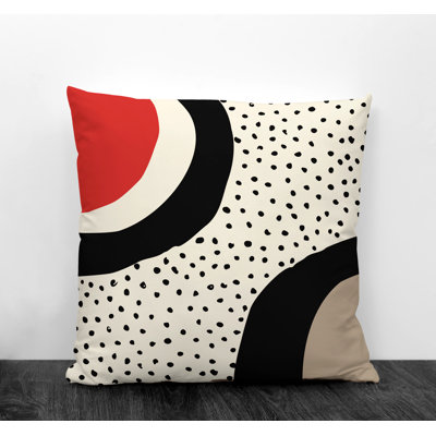 Jira Abstract Outdoor Reversible Throw Pillow