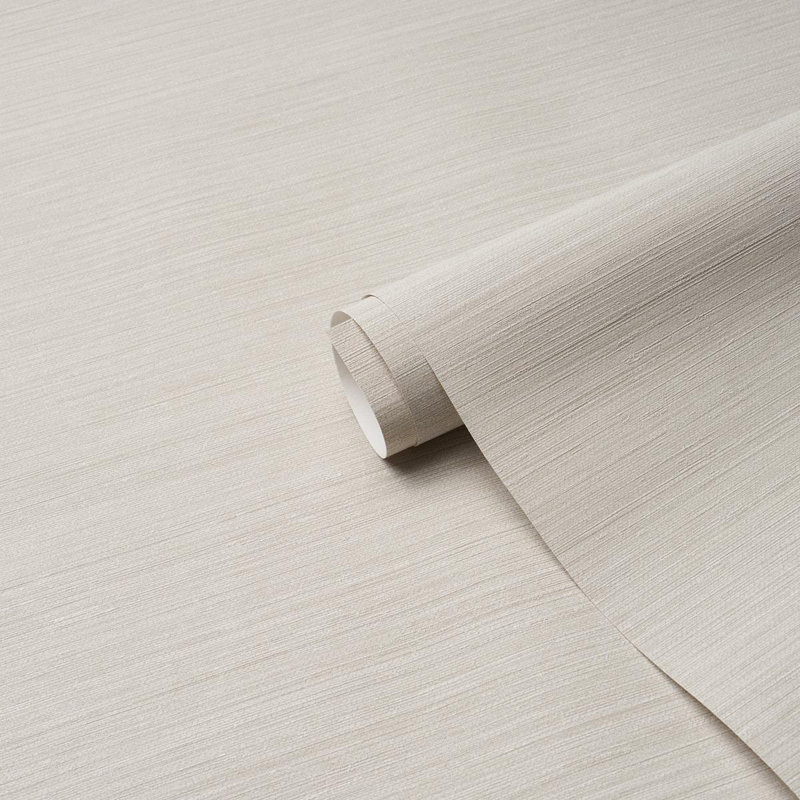 Abaca Vinyl Wallpaper Roll, Dove