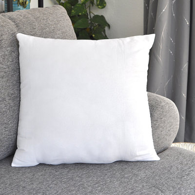 Solid Reversible Pillow Insert