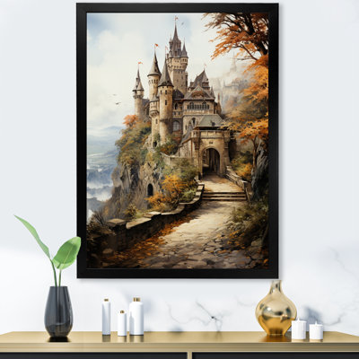 Flurée Châteaux médiévaux Splendor Rich - reproduction sur toile