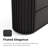 Anatolija Varghese 2-Drawer Fluted Nightstand