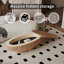 Table basse ovale avec rangement-1227162857