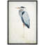 «Blue Heron Bird Wild Animal Gallery», reproduction sur toile-92187140-92187137