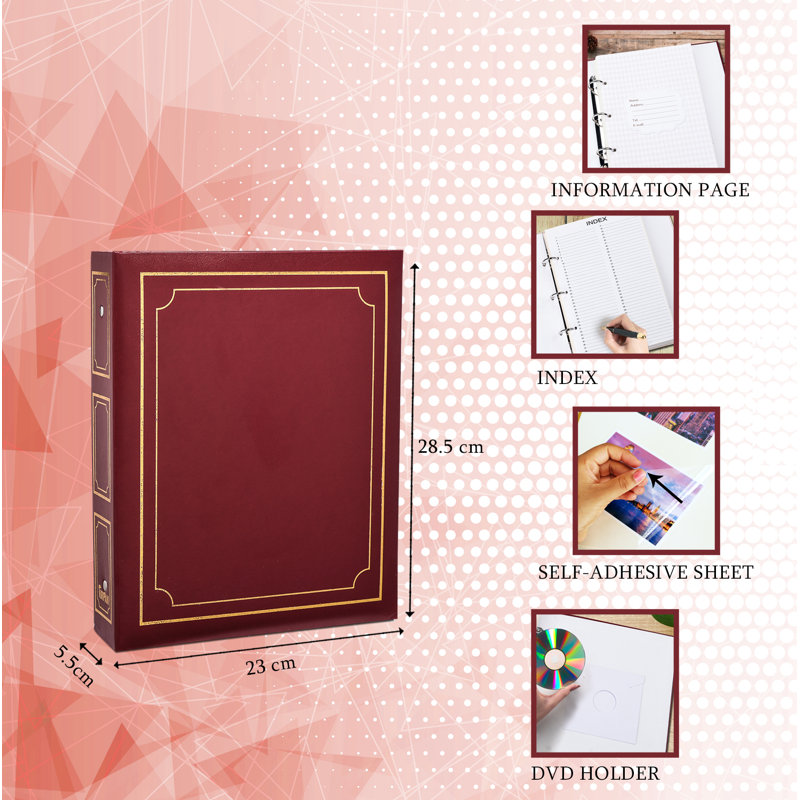 Paper Album, Burgundy