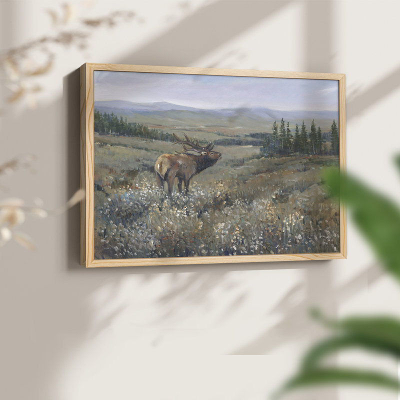 Faune de l'Ouest I - reproduction encadrée - réaménageable, H 8 po x l 10 po, Naturel