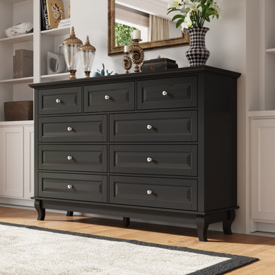 Versatile Storage Cabinet With 9 Drawers by Latitude Run