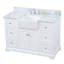 Ensemble de meuble-lavabo simple 48 po Pardue-115577323