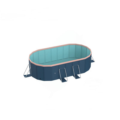 PVC folding pool (not inflatable) bathes and cools in summer, suitable for outdoor patio beach garden