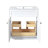 Freestanding Bathroom Vanity With Ceramic Sink Combo-1434930078