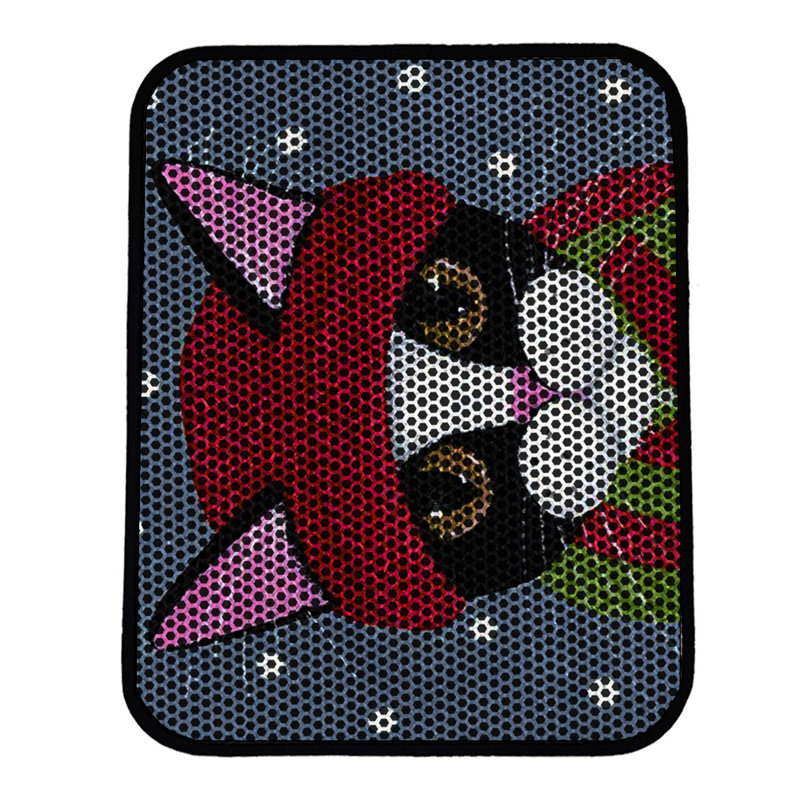 Premium Cat Litter Mat, 18 x 24 inches | 50% PVC / 50% Polyester, Machine Washable & Vacuum Friendly | Durable, Easy-Clean Design for Pet Owners | Protect Your Floors from Litter Messes