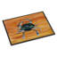 Tapis de porte d’intérieur rectangulaire à fond de sable crabe-328080583