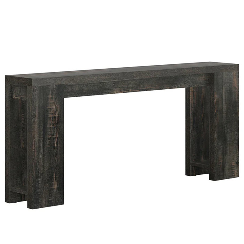 Table de canapé moderne, table basse, table de couloir autoportante