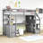 Helmuts Kids Loft Bed with Drawers-393009063-393009060
