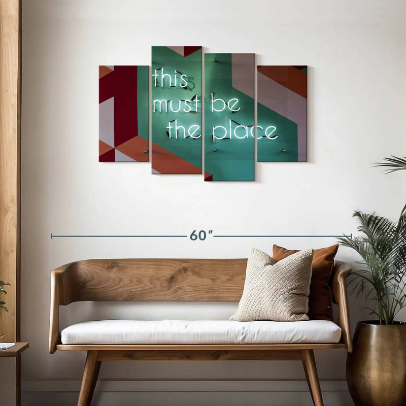 Tergel This Must Be The Place, typographie, H 27 po x l 43 po