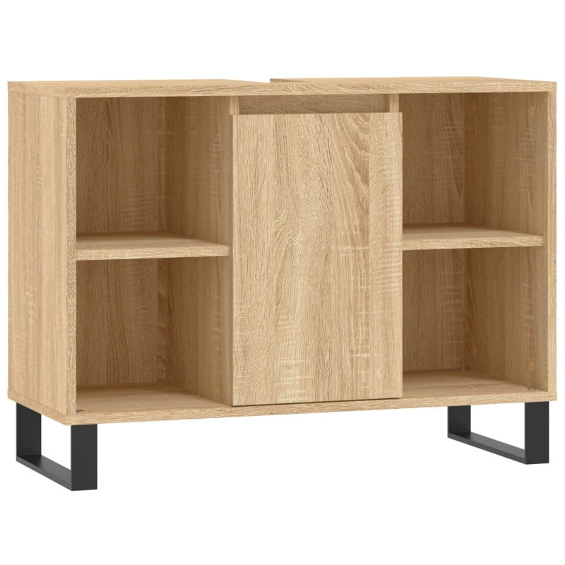 Adriene Freestanding Bathroom Cabinet, Sonoma Oak