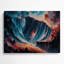 Space Carina, nébuleuse cosmique, art mural gris-1436424512