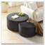 Ensemble de tables basses rembourrées Upholstered-767388125