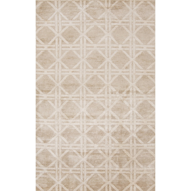 Creagh Viscose Geometric Indoor Rug