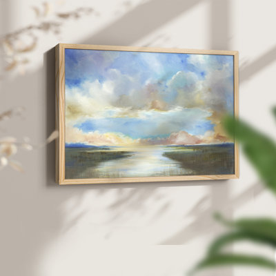 L'aube se brise - Reproduction encadrée - Restickable