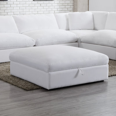 Haruyoshi Upholstered Ottoman