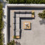 FSC1 ASPEN 6 Seat Modular Set 1 Coffee table, 2x End Pieces, 1x Corner Piece, 1x Middle Chairs
