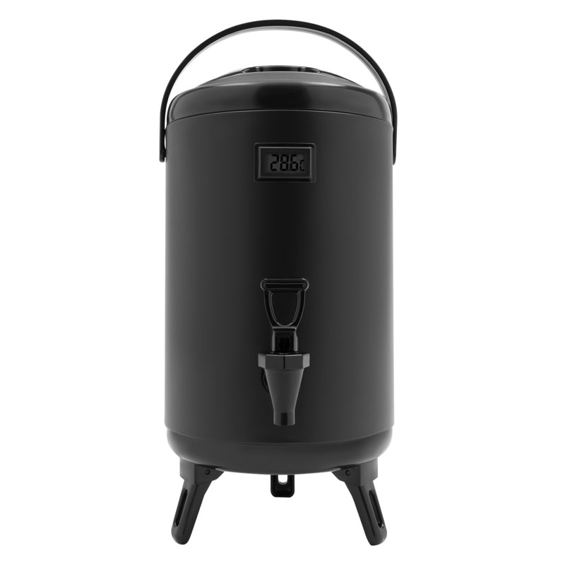 Distributeur de boissons chaudes et froides 2,64 gallons, Noir